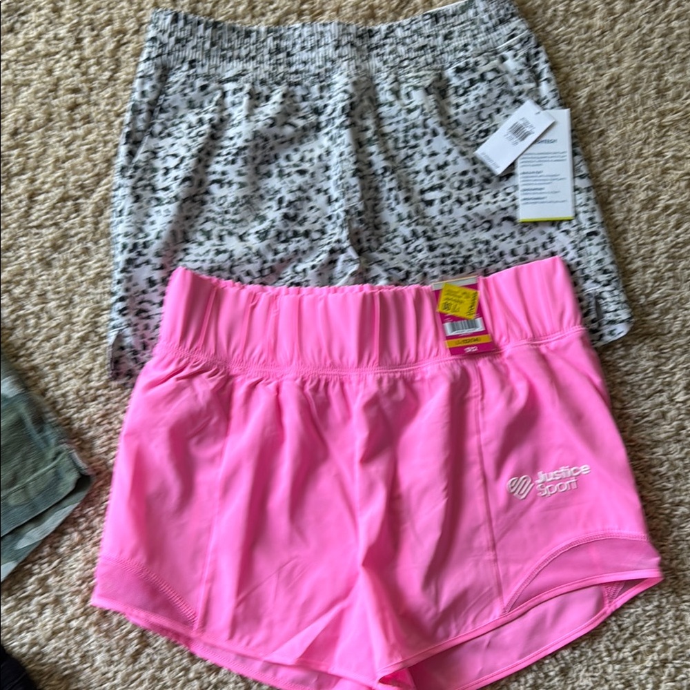 10 PAIR girls large (10/12) shorts - EUC